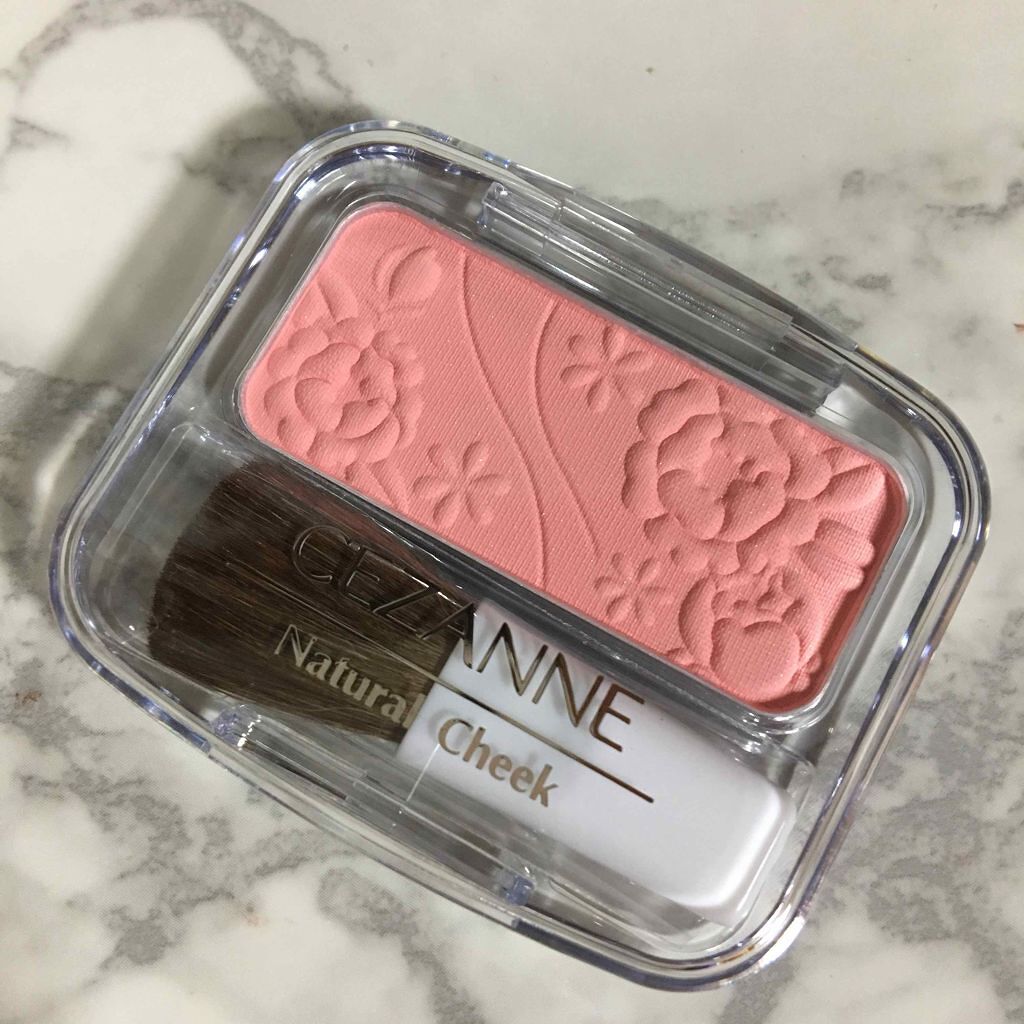 ナチュラル チークN/CEZANNE/パウダーチークを使ったクチコミ（1枚目）