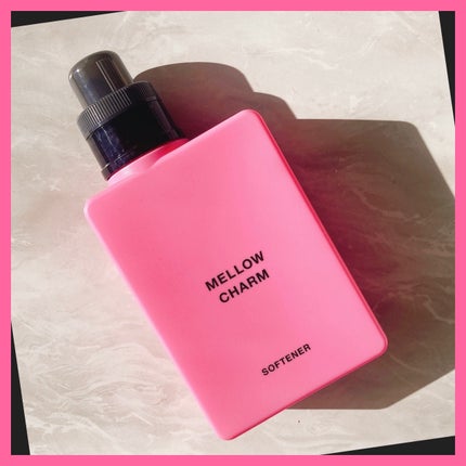 柔軟剤ラッキーピンクフラワーの香り/MELLOW CHARM/柔軟剤を使ったクチコミ(1枚目)