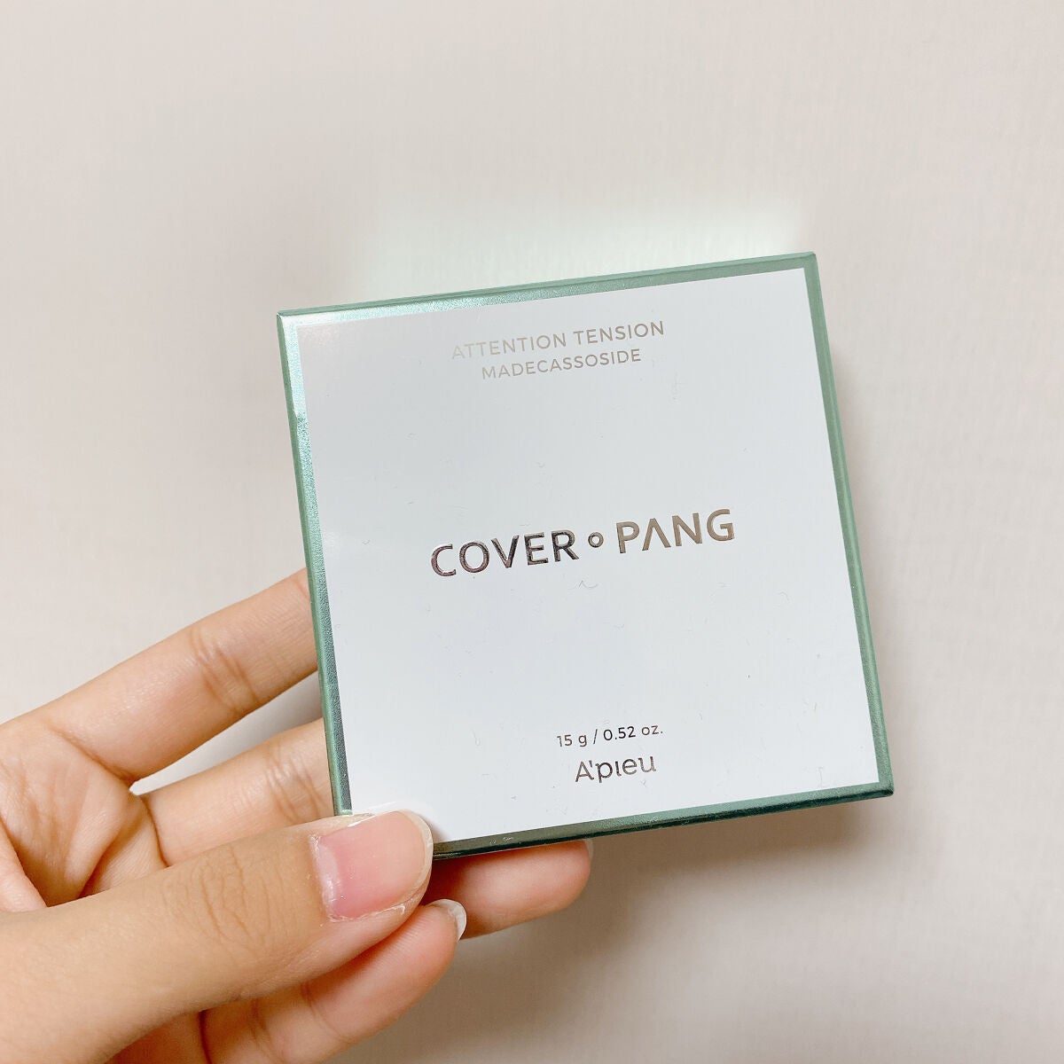 カバーパン アテンションクッション(マデカソ)/A’pieu/クッションファンデーションを使ったクチコミ(4枚目)
