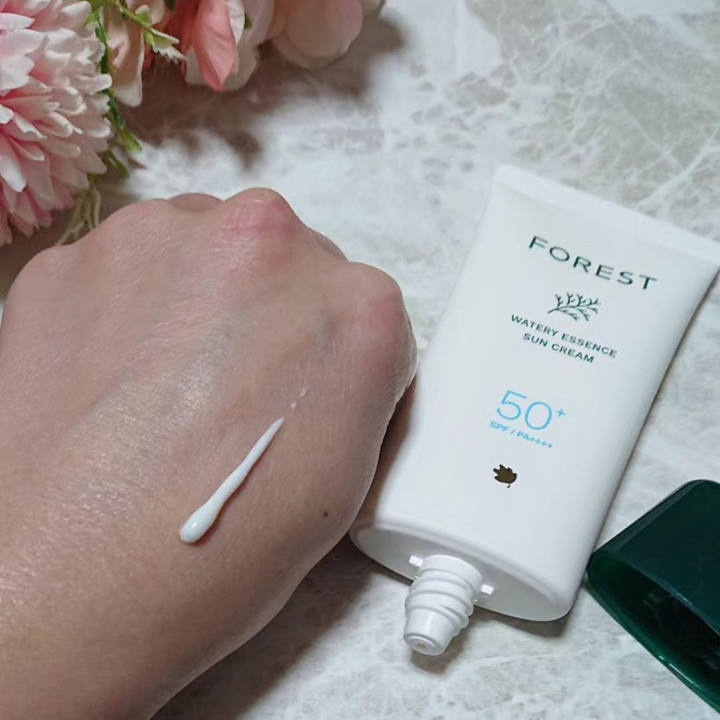 フォレスト マイルドカーミングサンクリーム/FoRest by Greenfinger/日焼け止めクリームを使ったクチコミ（3枚目）