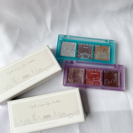 トリプルレイヤーアイパレット/BLACK ROUGE/アイシャドウパレットを使ったクチコミ(9枚目)