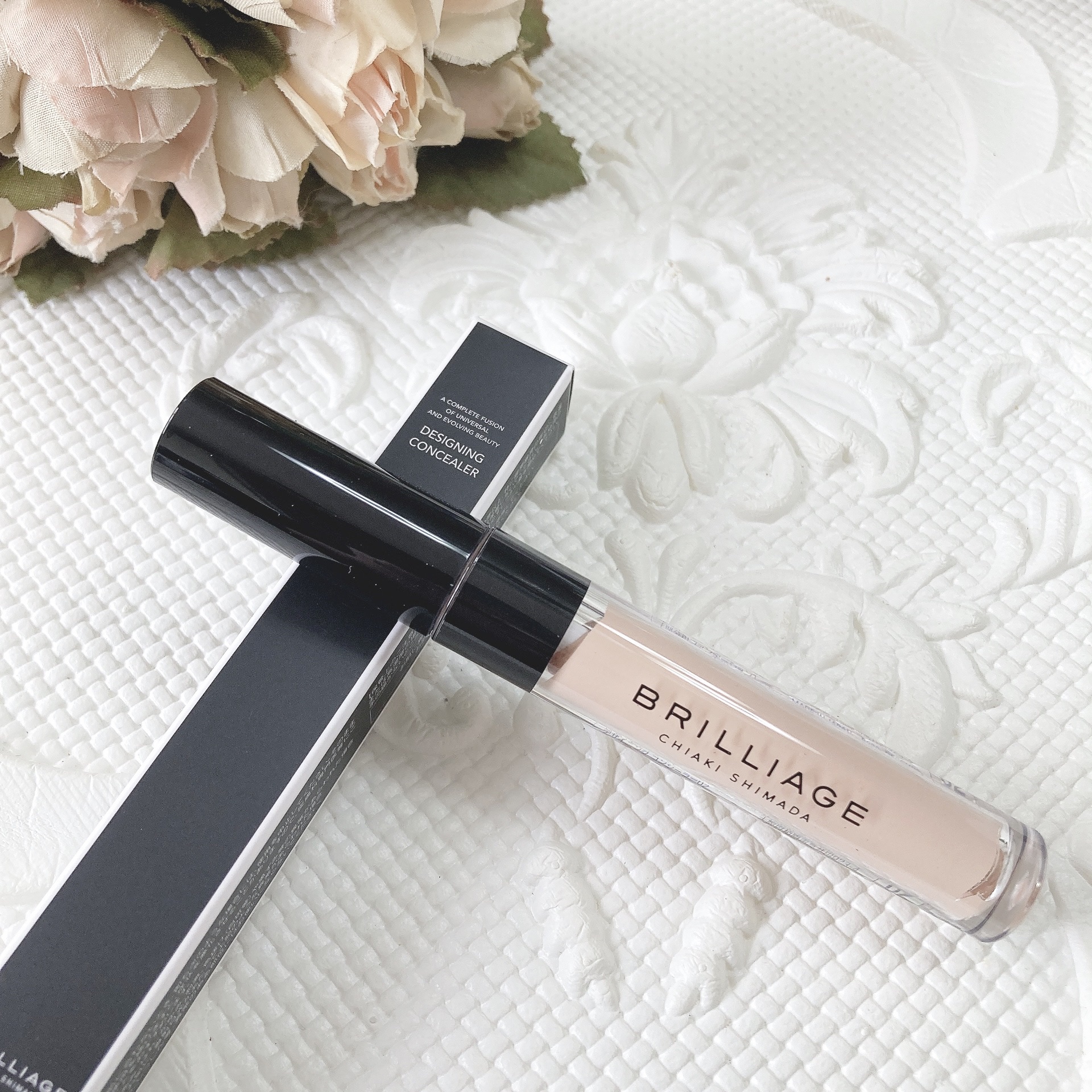 デザイニング コンシーラー 02 オークル/ブリリアージュ/リキッドコンシーラーを使ったクチコミ（1枚目）