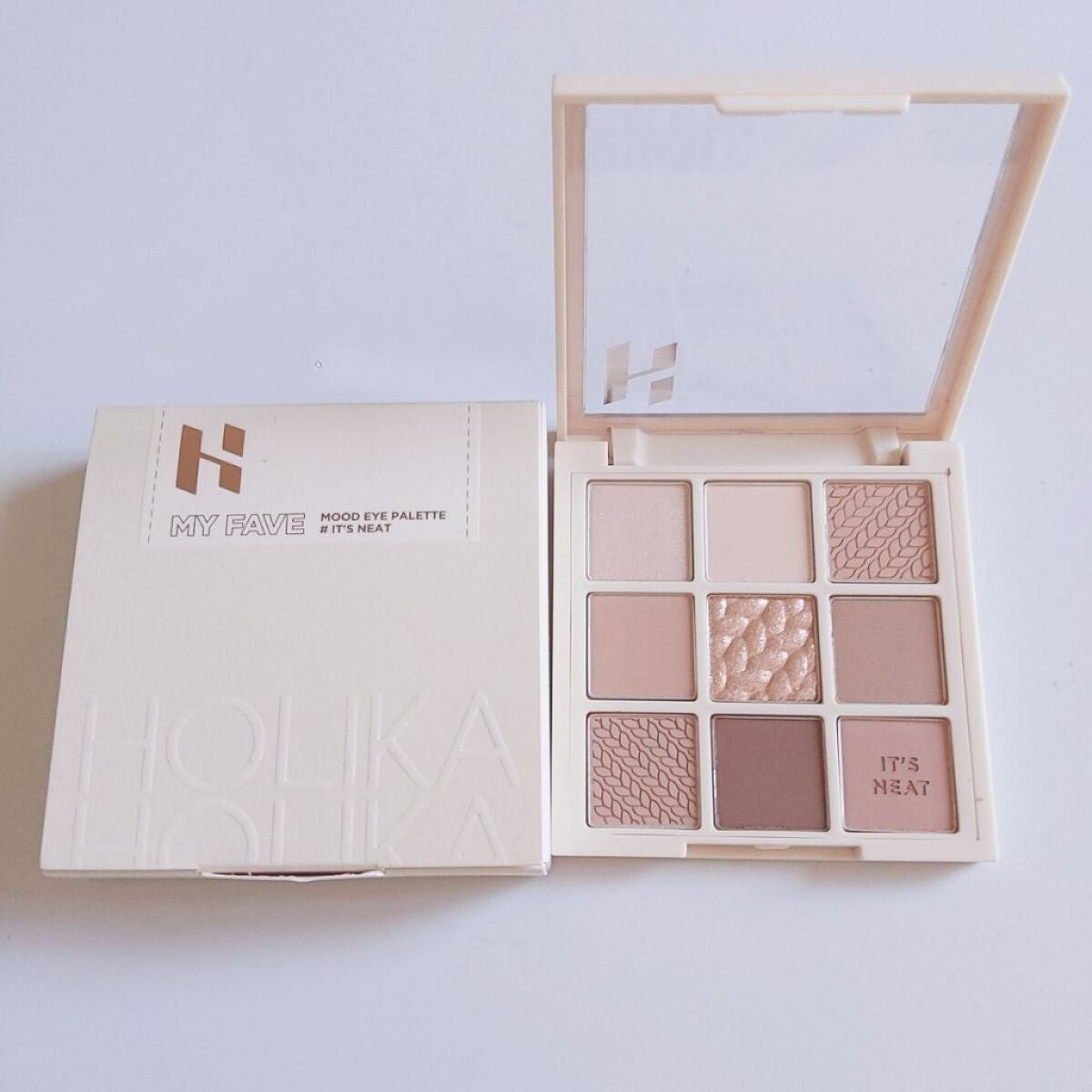 マイフェイブムードアイパレット 9カラー/HOLIKA HOLIKA/アイシャドウパレットを使ったクチコミ(2枚目)