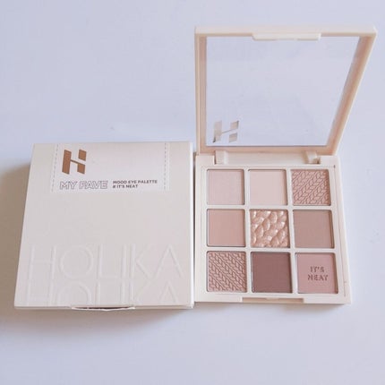 マイフェイブムードアイパレット 9カラー/HOLIKA HOLIKA/アイシャドウパレットを使ったクチコミ(2枚目)