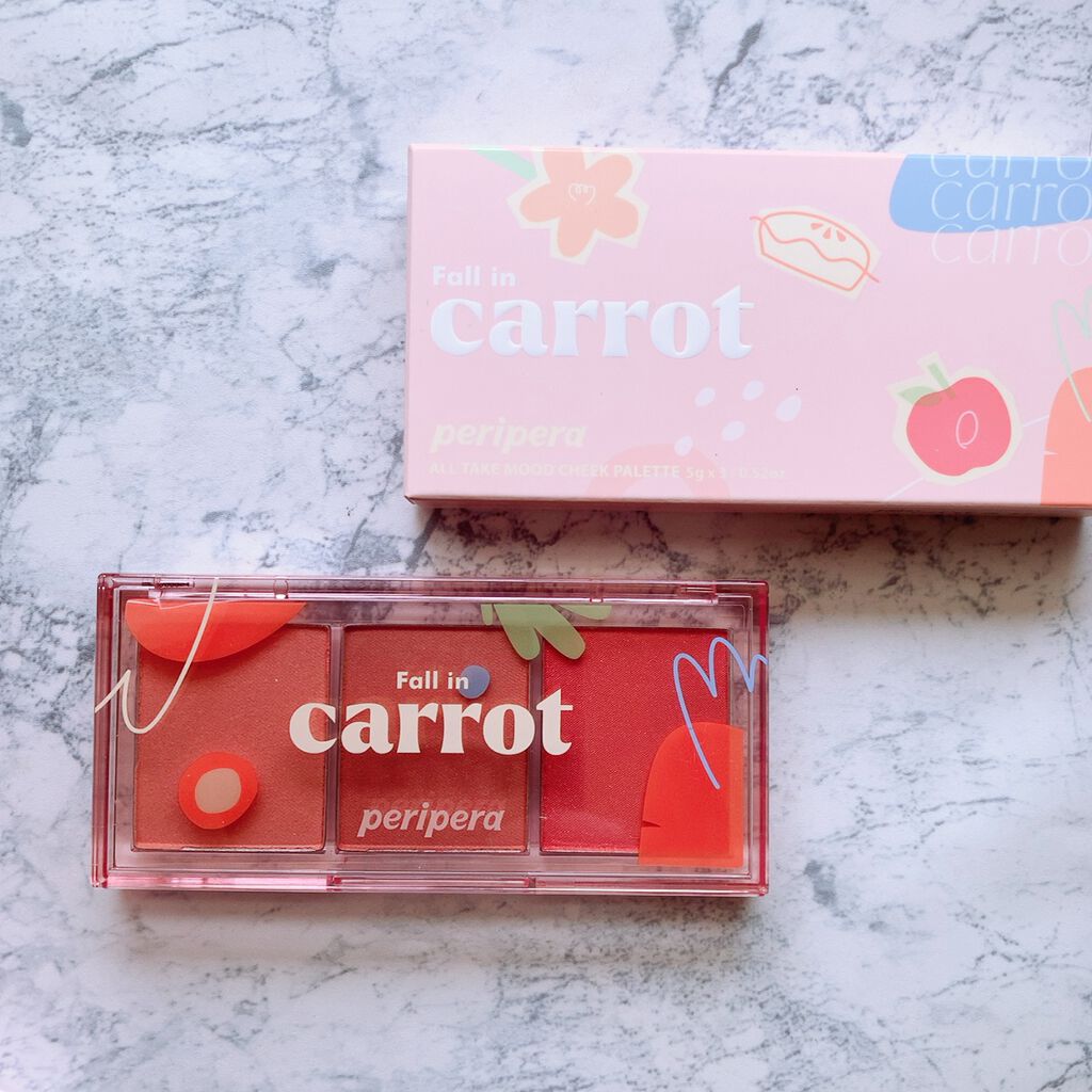 All Take Mood Cheek Palette/PERIPERA/パウダーチークを使ったクチコミ(6枚目)