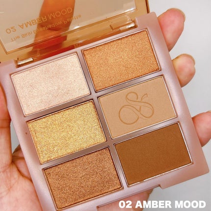 ザ スキン アイシャドウ パレット/perse/アイシャドウパレットを使ったクチコミ(5枚目)