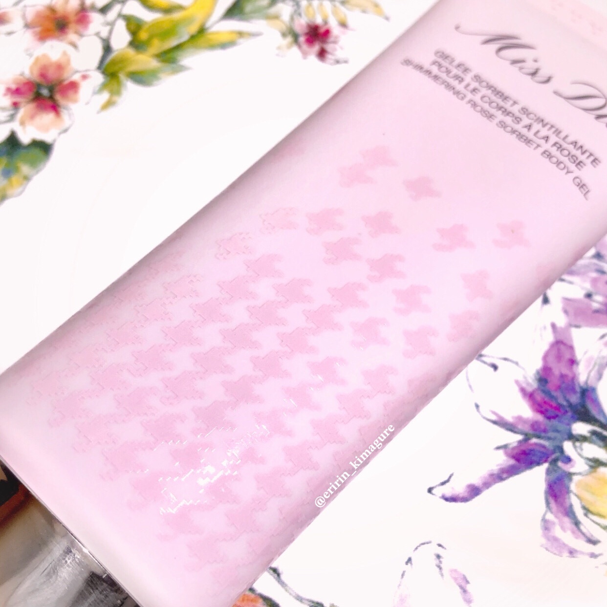 ミス ディオール シマリングローズ ボディ ジェル/Dior/ボディグッズを使ったクチコミ（2枚目）