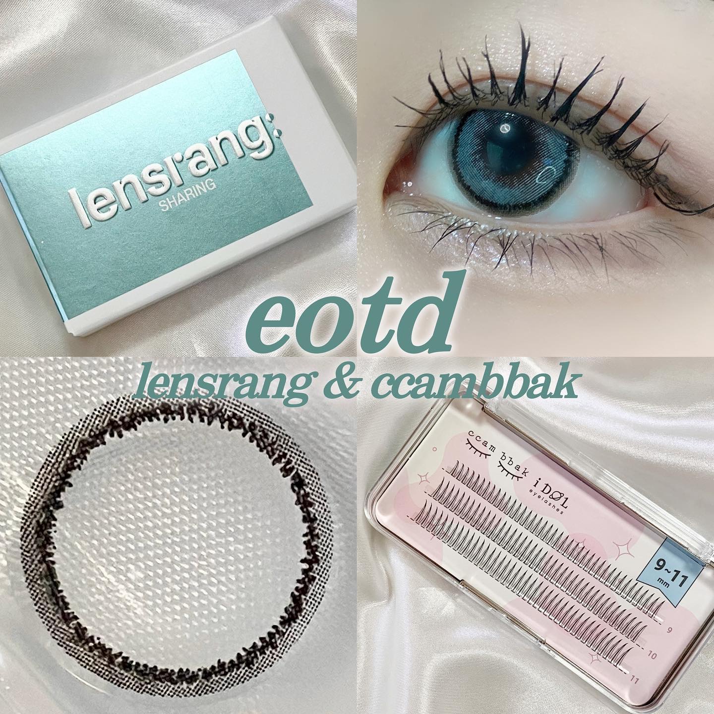 sharing gray/LensRang/カラーコンタクトレンズを使ったクチコミ（1枚目）