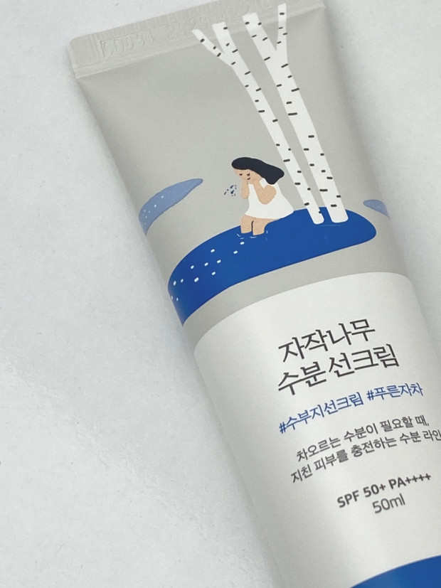 白樺水分uvクリーム/ROUND LAB/日焼け止めクリームを使ったクチコミ（1枚目）