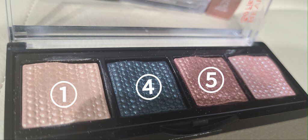 ジュエルアイシャドウ/エンジェルハート/単色アイシャドウを使ったクチコミ（2枚目）