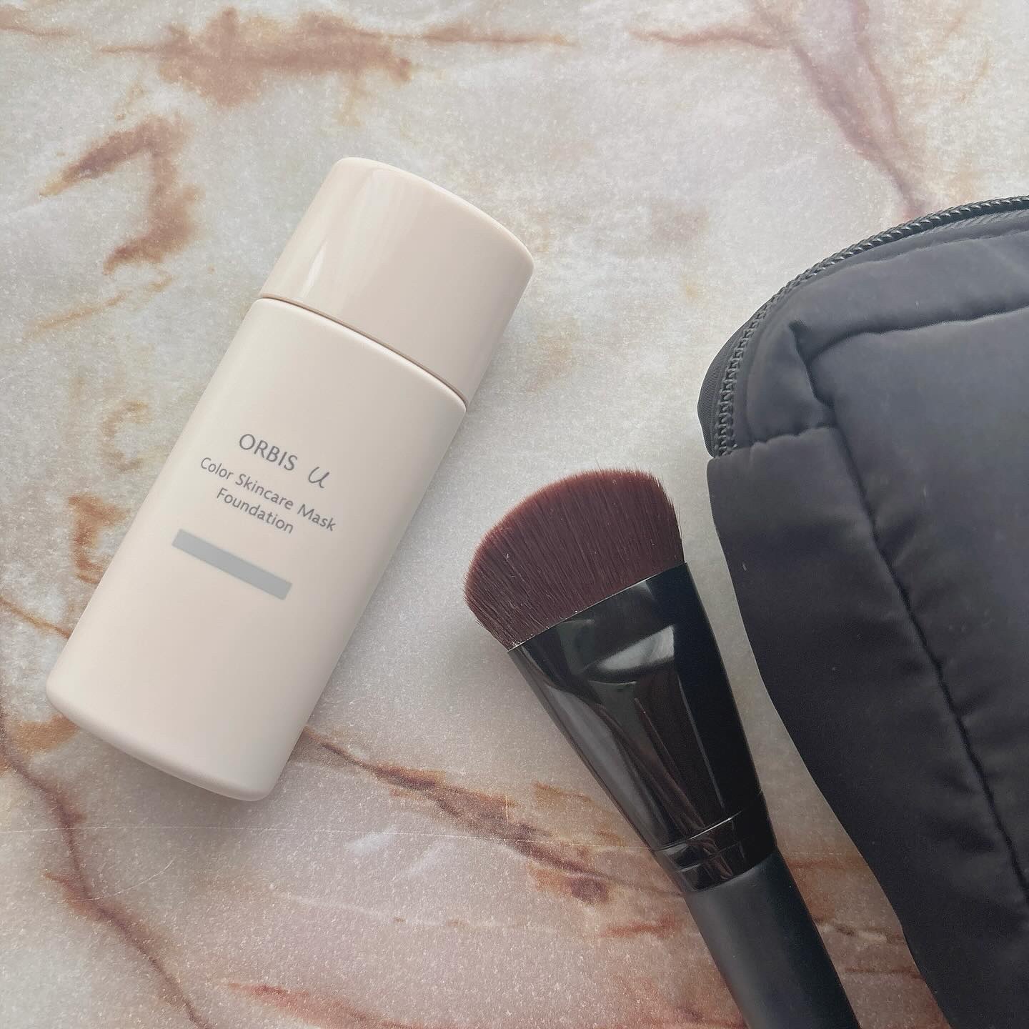 オルビスユー カラースキンケアマスク ファンデーション/オルビス/リキッドファンデーションを使ったクチコミ（2枚目）