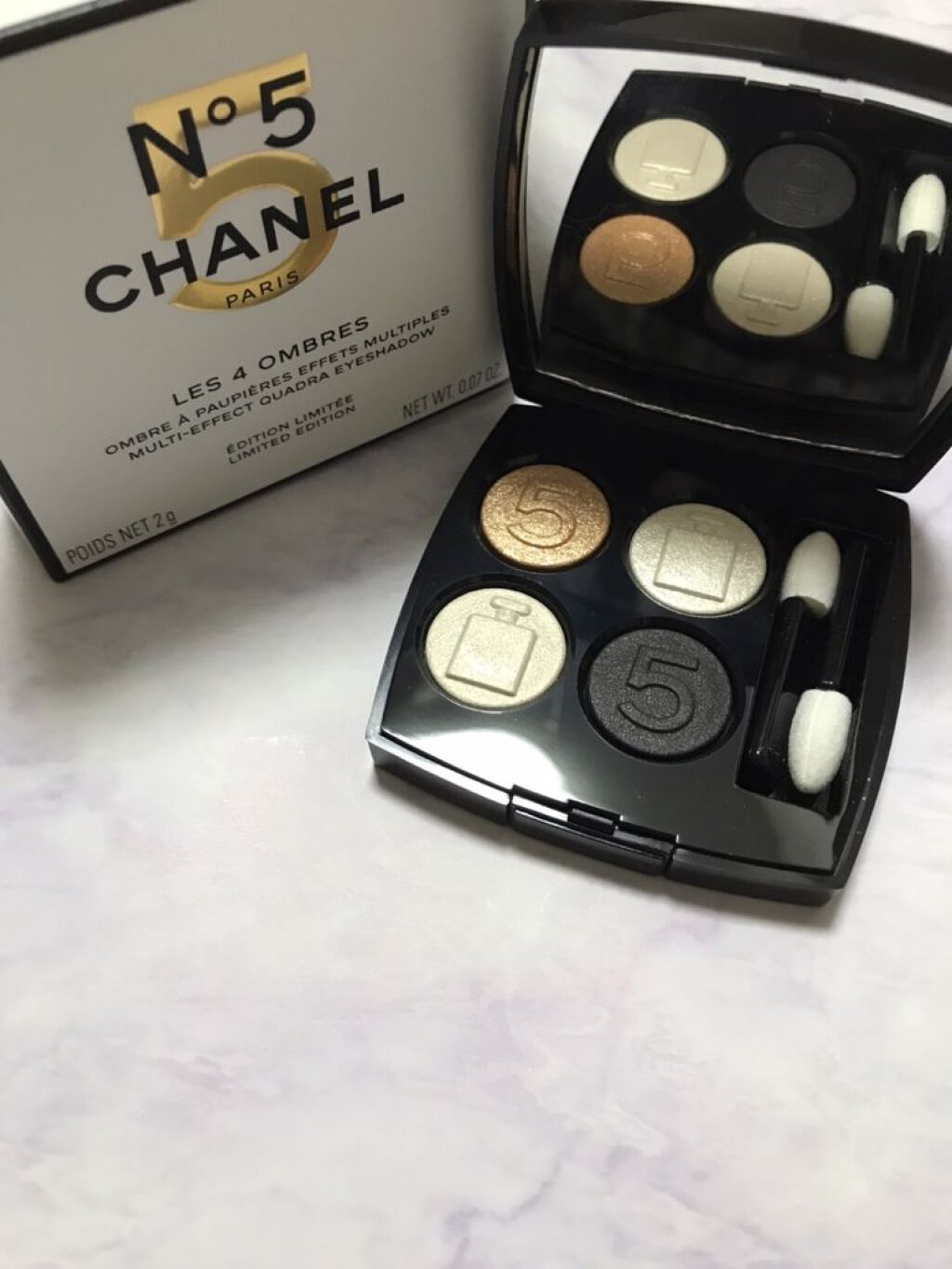 レ キャトル オンブル/CHANEL/アイシャドウパレットを使ったクチコミ（1枚目）