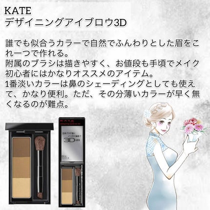 アイブロウ カラーマスカラ/Amplitude/眉マスカラを使ったクチコミ(2枚目)