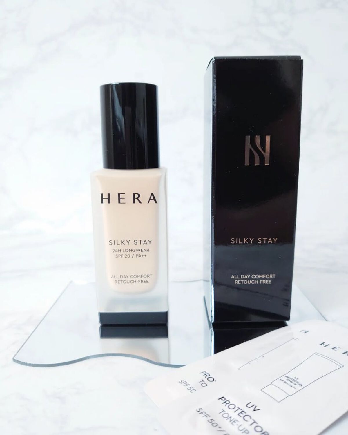 シルキーステイファンデーション 13N/HERA/リキッドファンデーションを使ったクチコミ（1枚目）