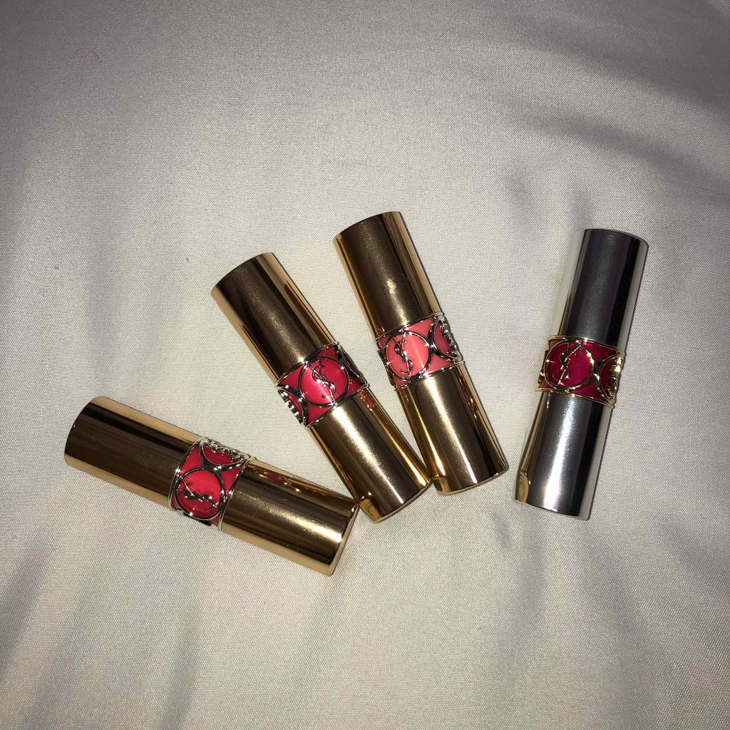 ルージュ ヴォリュプテ シャイン/YVES SAINT LAURENT BEAUTE/口紅を使ったクチコミ（1枚目）