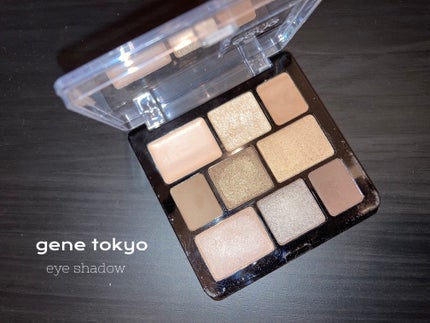 ムードアイシャドウパレット/GENE TOKYO/アイシャドウパレットを使ったクチコミ(1枚目)