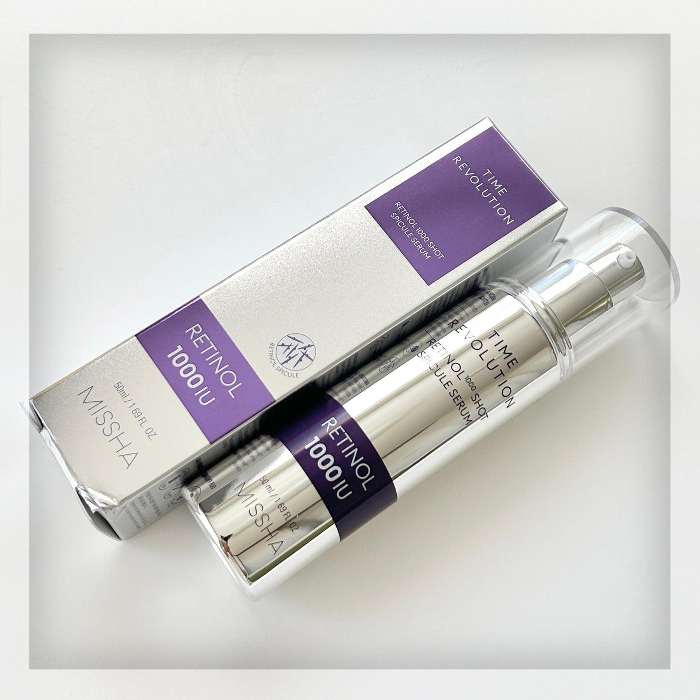 ミシャ タイムレボリューション レチ1000ショット スピキュール美容液/MISSHA/美容液を使ったクチコミ(1枚目)