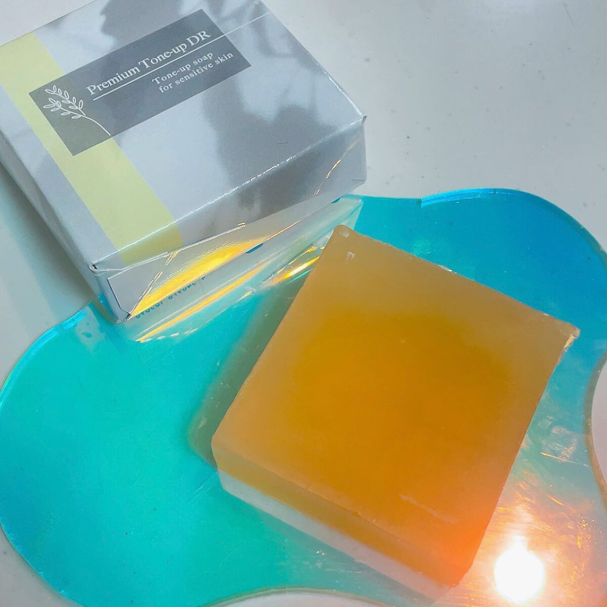 プレミアムトーンアップDR/swiss/洗顔石鹸を使ったクチコミ(2枚目)