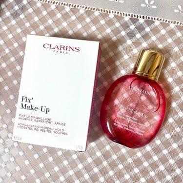 フィックス メイクアップ/CLARINS/ミスト状化粧水を使ったクチコミ（2枚目）