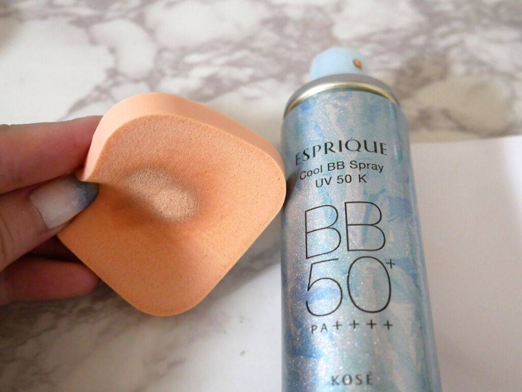 ひんやりタッチ BBスプレー UV 50 K/ESPRIQUE/BBクリームを使ったクチコミ(2枚目)