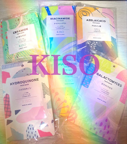 フェイスマスク 【しっかり実感30枚セット】/KISO/シートマスク・パックを使ったクチコミ(1枚目)