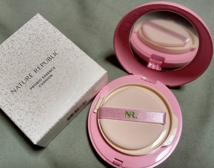 PROBIOエッセンスクッション/ネイチャーリパブリック/クッションファンデーションを使ったクチコミ(2枚目)