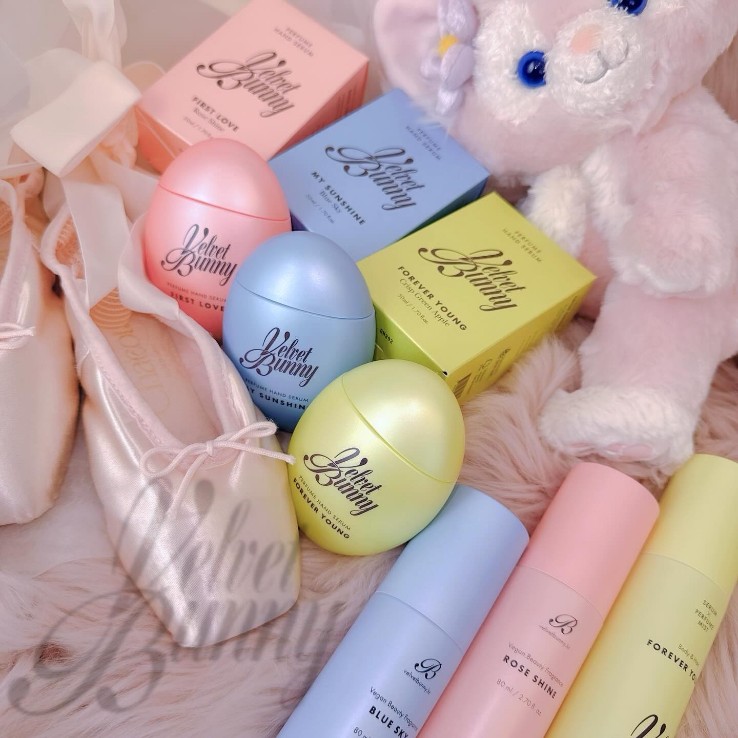 パフュームハンドセラム MY SUNSHINE/Velvet Bunny/ハンドクリームを使ったクチコミ（1枚目）
