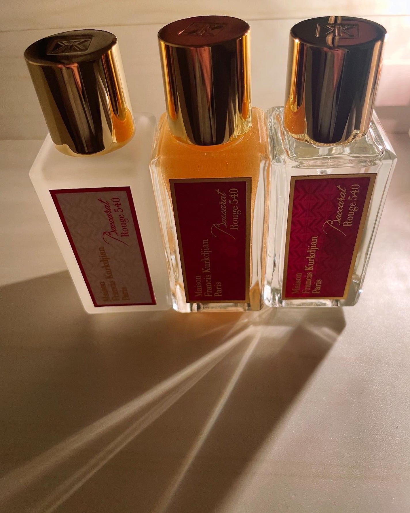 バカラ ルージュ 540 ボディ リチュアルセット/メゾン フランシス クルジャン/その他キットセットを使ったクチコミ(6枚目)