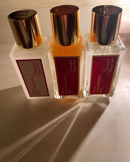 バカラ ルージュ 540 ボディ リチュアルセット/メゾン フランシス クルジャン/その他キットセットを使ったクチコミ(6枚目)