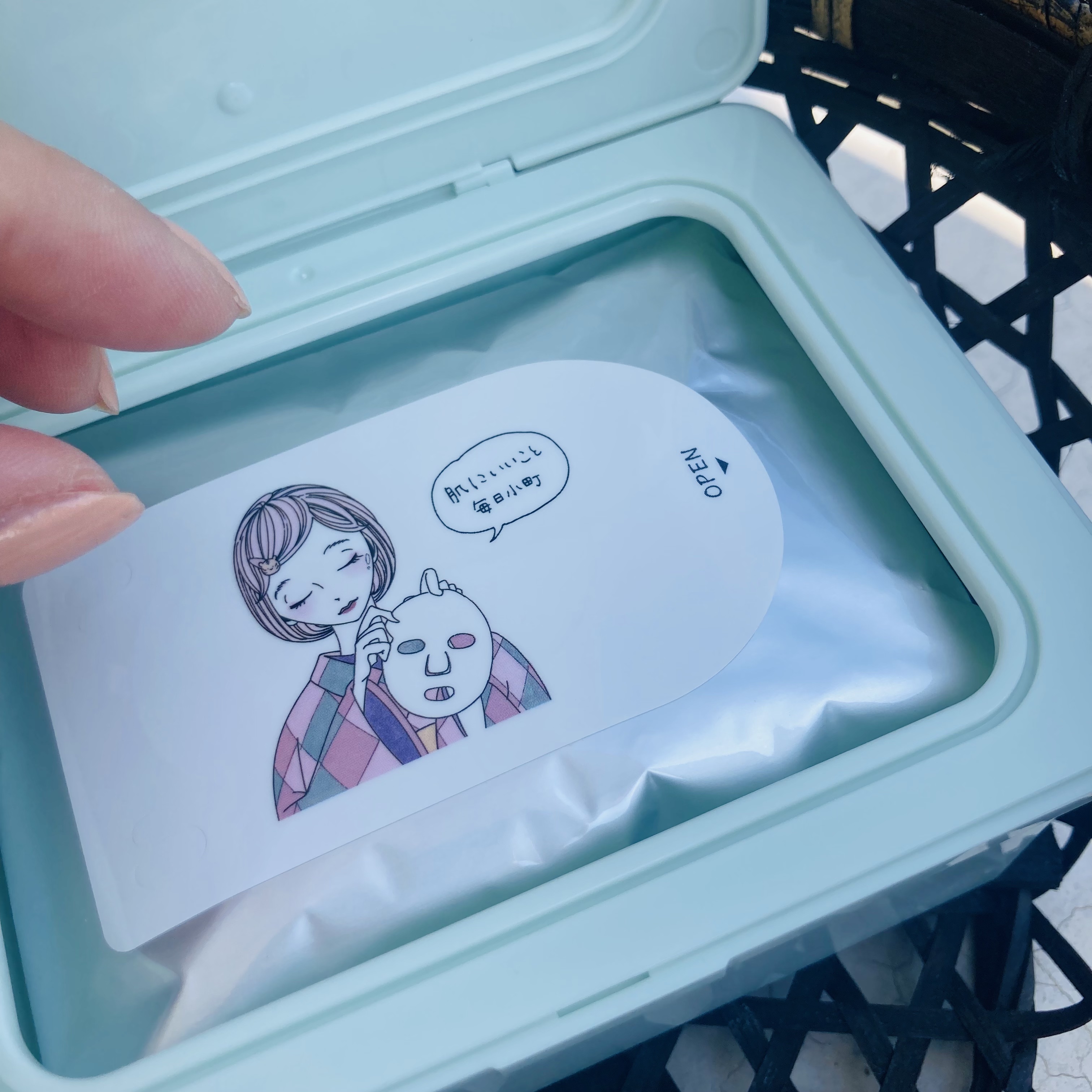 クリアターン まいにち毛穴小町マスク/クリアターン/シートマスク・パックを使ったクチコミ（2枚目）