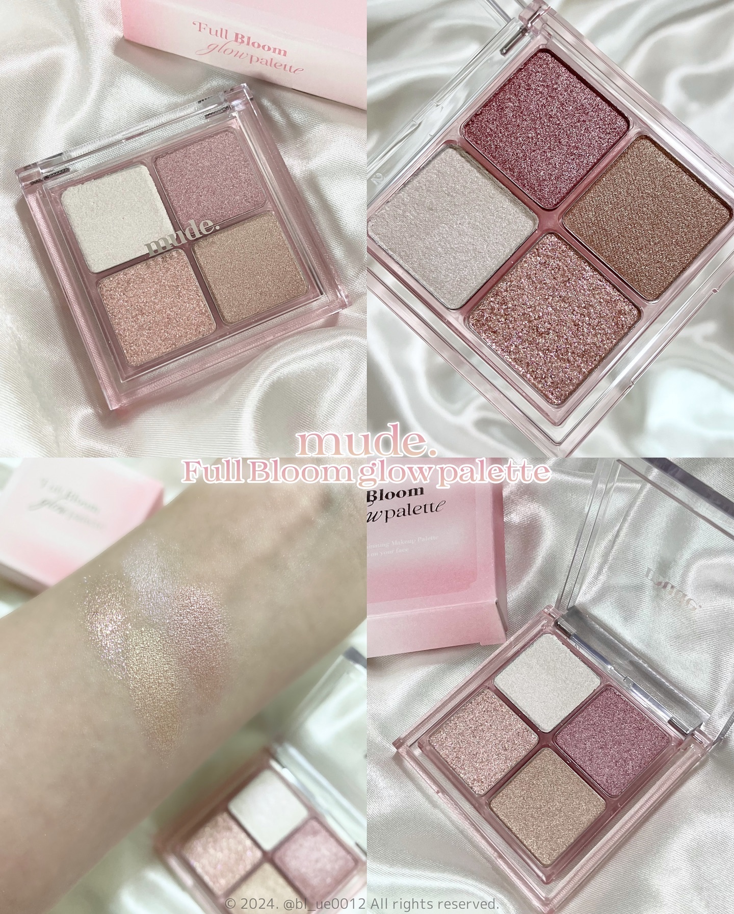 フルブルームブロウパレット/mude./アイシャドウパレットを使ったクチコミ（1枚目）