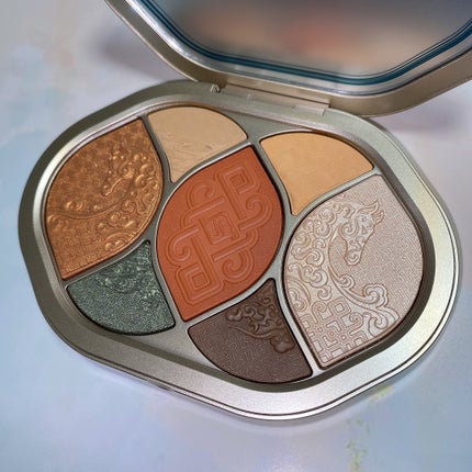 夕影マルチパレット(遊牧限定)/花西子/アイシャドウパレットを使ったクチコミ(8枚目)