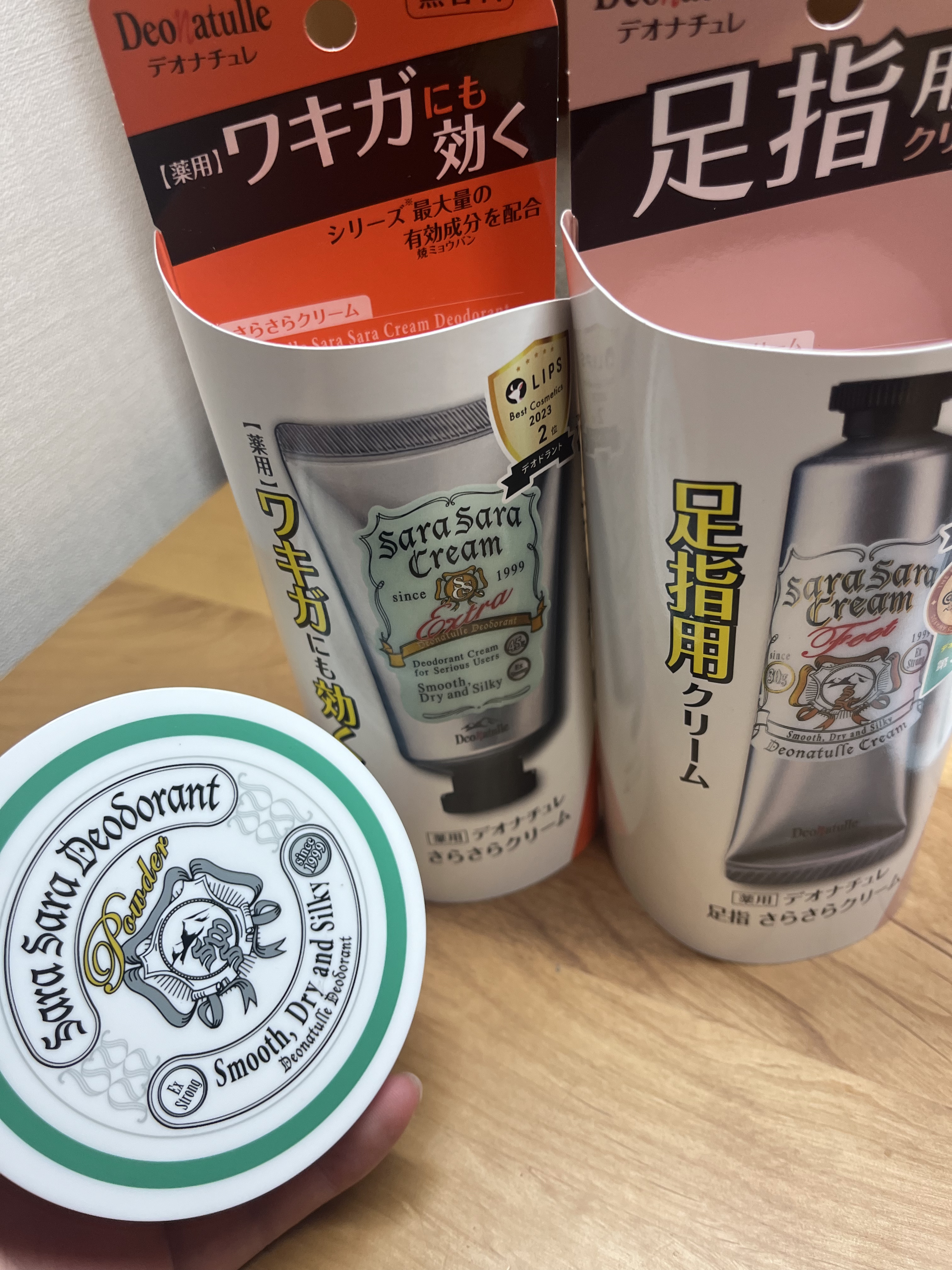 薬用さらさらデオドラントパウダー/デオナチュレ/デオドラント・制汗剤を使ったクチコミ（1枚目）