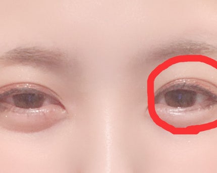 ✩.*いろちゃん✩.*相互希望♡ on LIPS 「~涙袋これわかりやすい?~追記さっきの涙袋記事に眼球の大きさっ..」(1枚目)