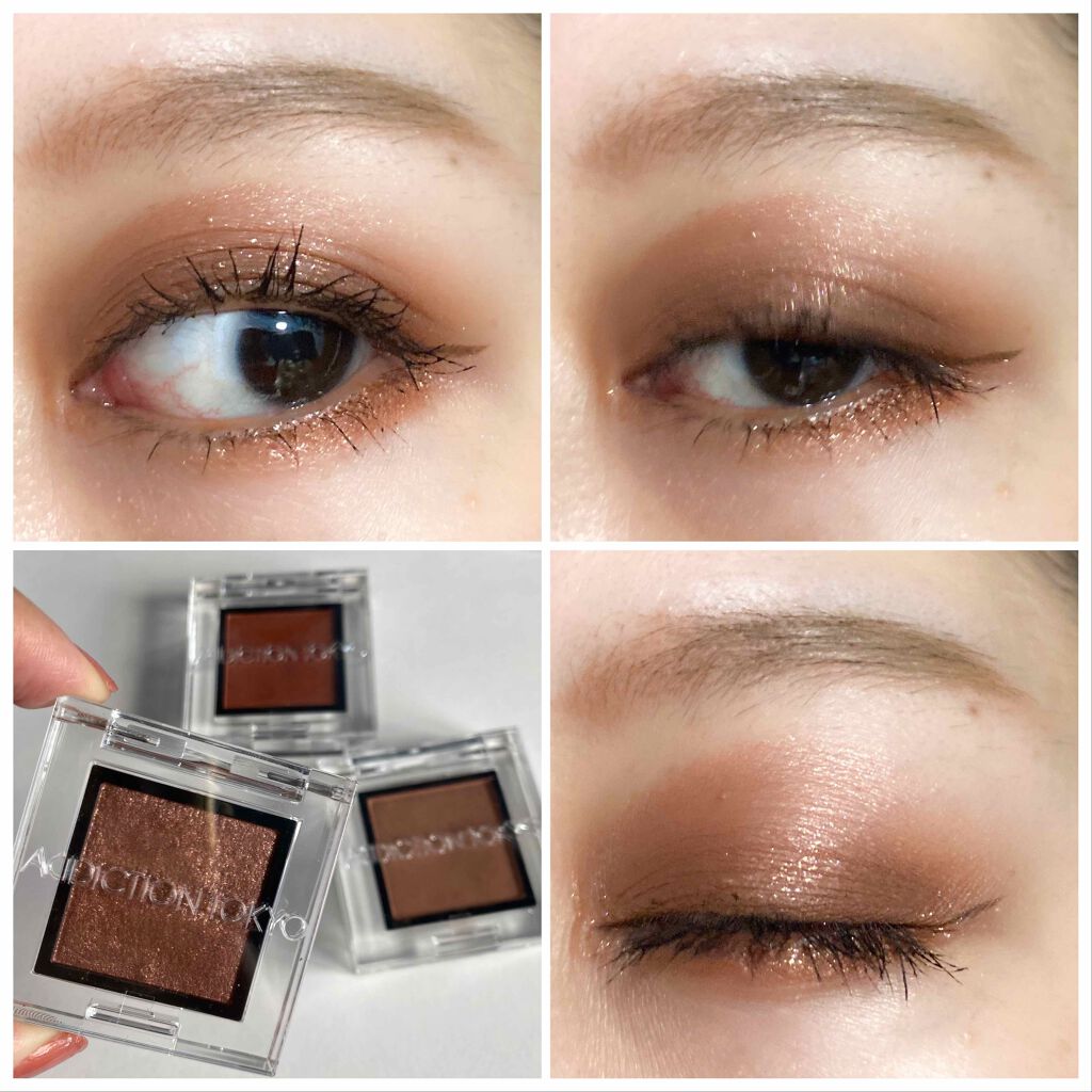アディクション ザ アイシャドウ マット/ADDICTION/単色アイシャドウを使ったクチコミ（2枚目）
