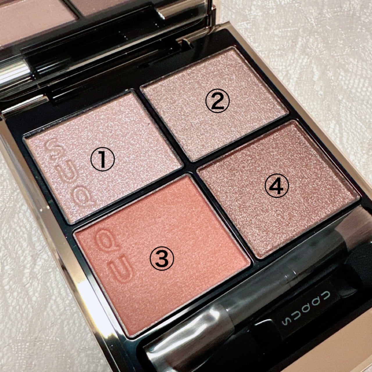 シグニチャー カラー アイズ/SUQQU/アイシャドウパレットを使ったクチコミ(2枚目)