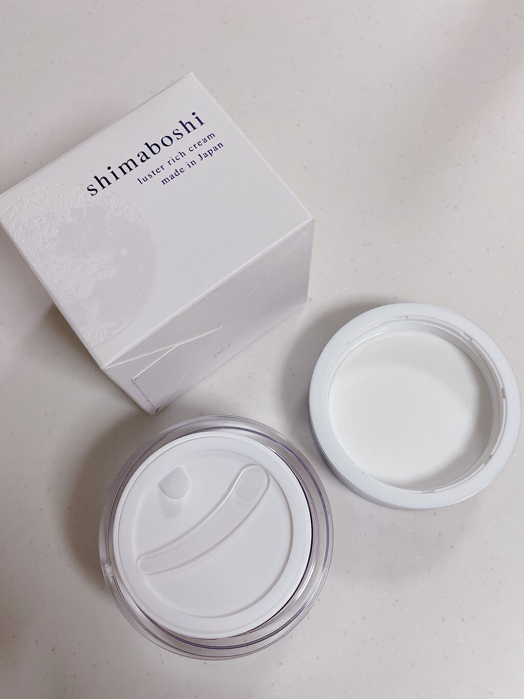 ラスターリッチクリーム/shimaboshi/フェイスクリームを使ったクチコミ（2枚目）
