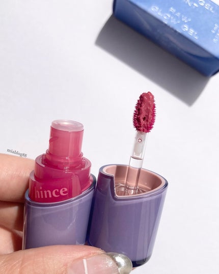 ロウグロウジェルティント/hince/リップティントを使ったクチコミ(1枚目)