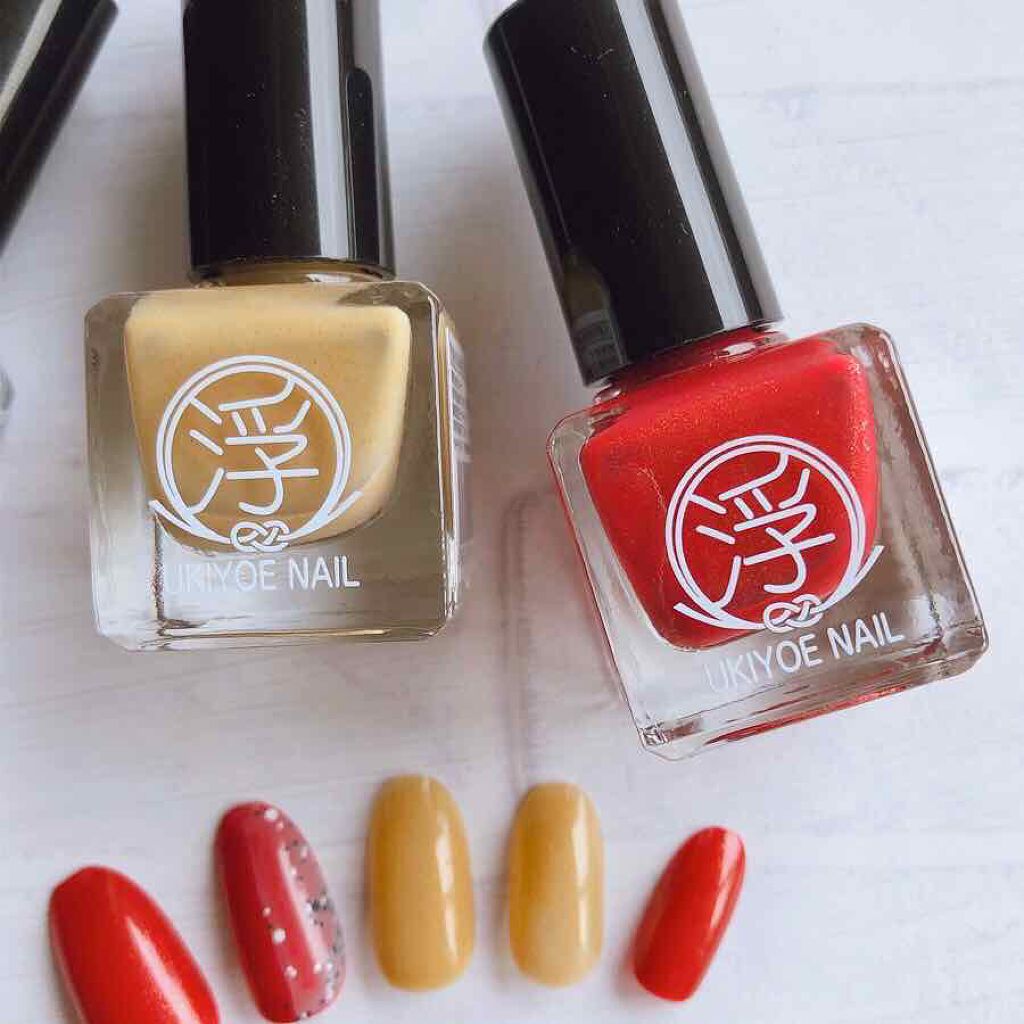 TM浮世絵ネイル/キャンドゥ/マニキュアを使ったクチコミ(3枚目)