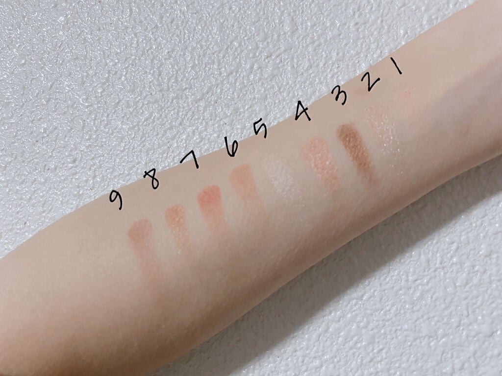 UR GLAM BLOOMING EYE COLOR PALETTE/U R GLAM/アイシャドウパレットを使ったクチコミ(4枚目)