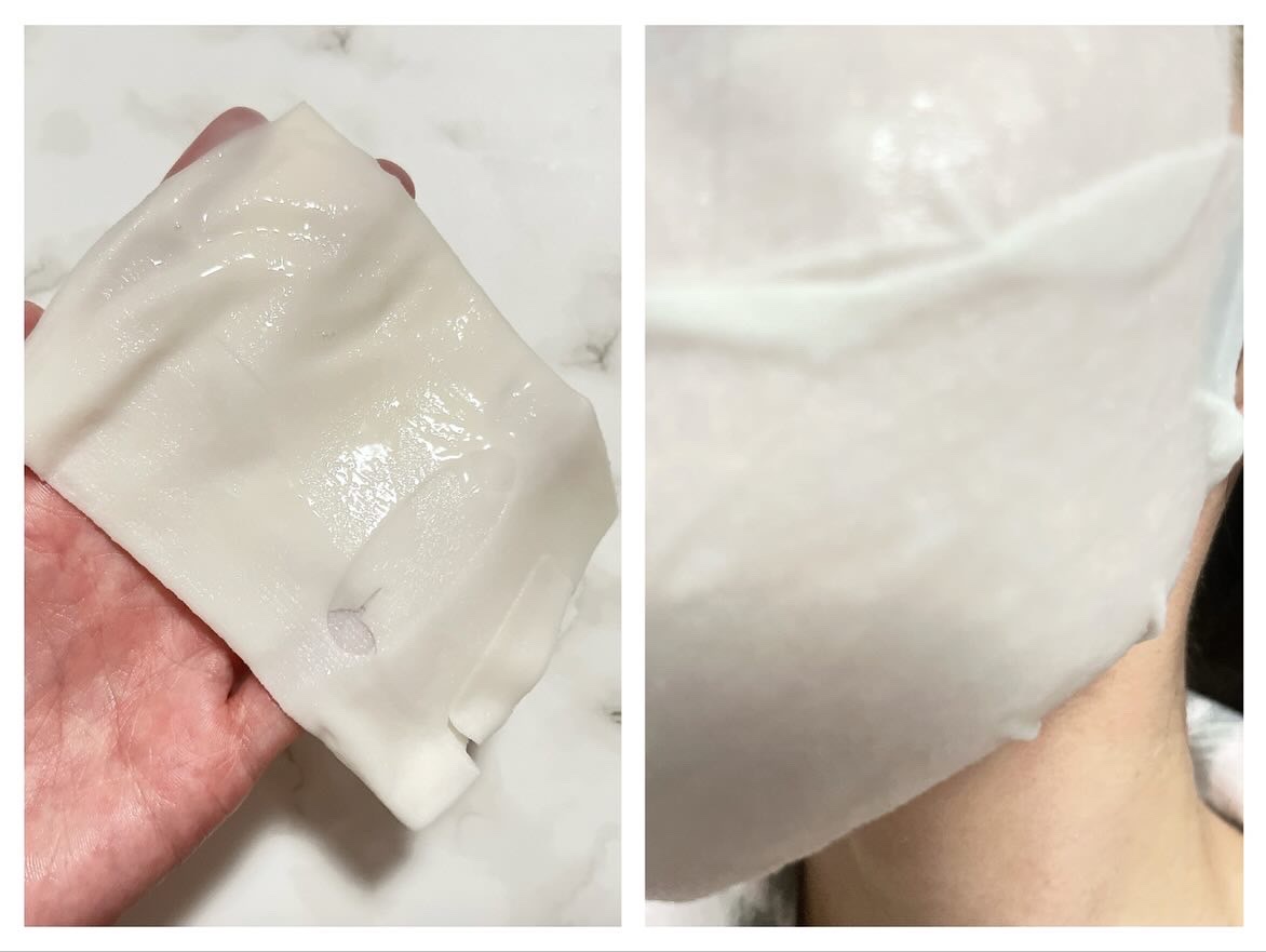 ホワイトトリュフナリシングトリートメントマスク/ダルバ/シートマスク・パックを使ったクチコミ（3枚目）