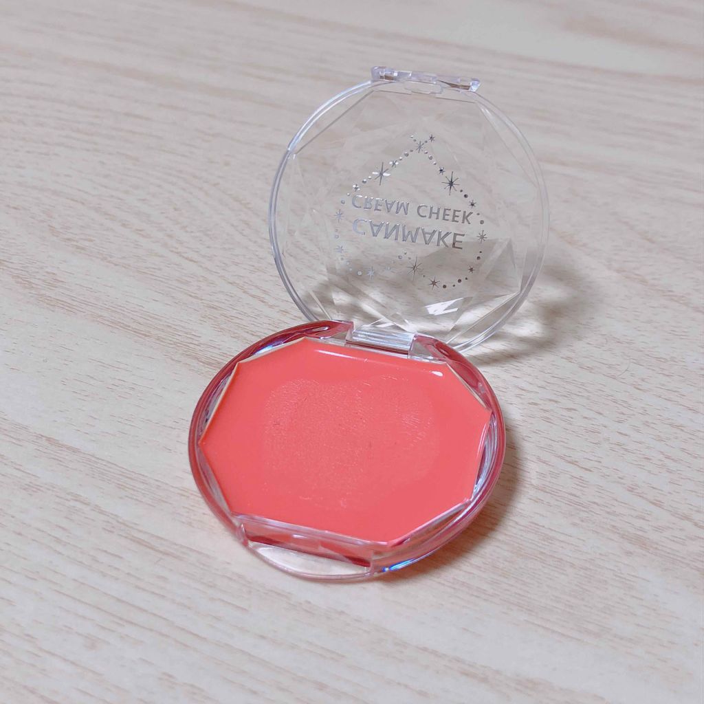 クリームチーク(クリアタイプ)/キャンメイク/ジェル・クリームチークを使ったクチコミ(1枚目)