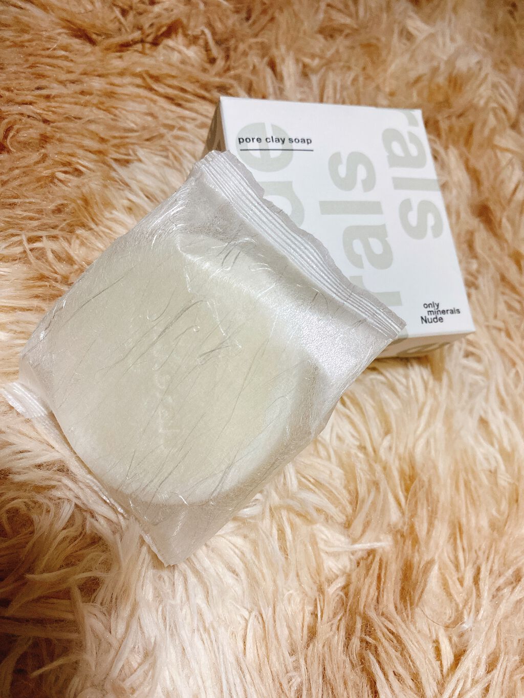 Nude ポアクレイソープ/ONLY MINERALS/洗顔石鹸を使ったクチコミ（2枚目）