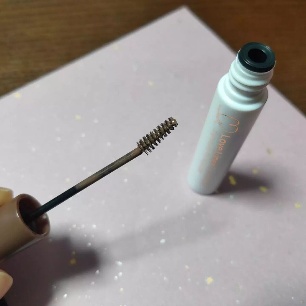 ラブ・ライナー　シグネチャーフィットマスカラ＜アイブロウ＞ カプチーノブラウン/ラブ・ライナー/眉マスカラを使ったクチコミ（3枚目）