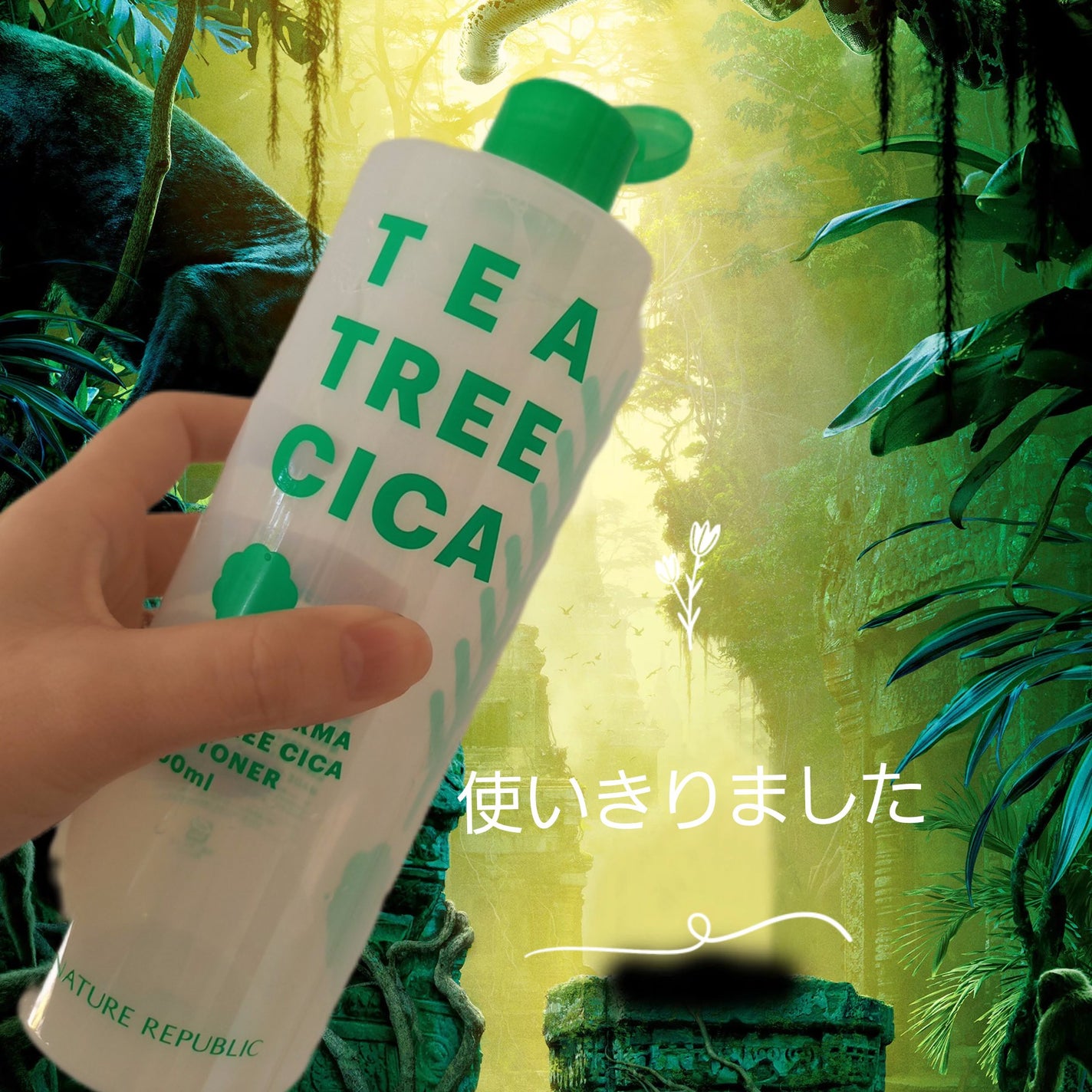 グリーン ダーマCICAビックトナー/ネイチャーリパブリック/化粧水を使ったクチコミ(1枚目)