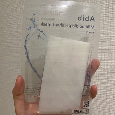 Abib  弱酸性pHシートマスク アクアフィットのクチコミ「Abib🌊Mild acidic pH sheet mask  Aqua fit🌊
 

こち.....」（3枚目）