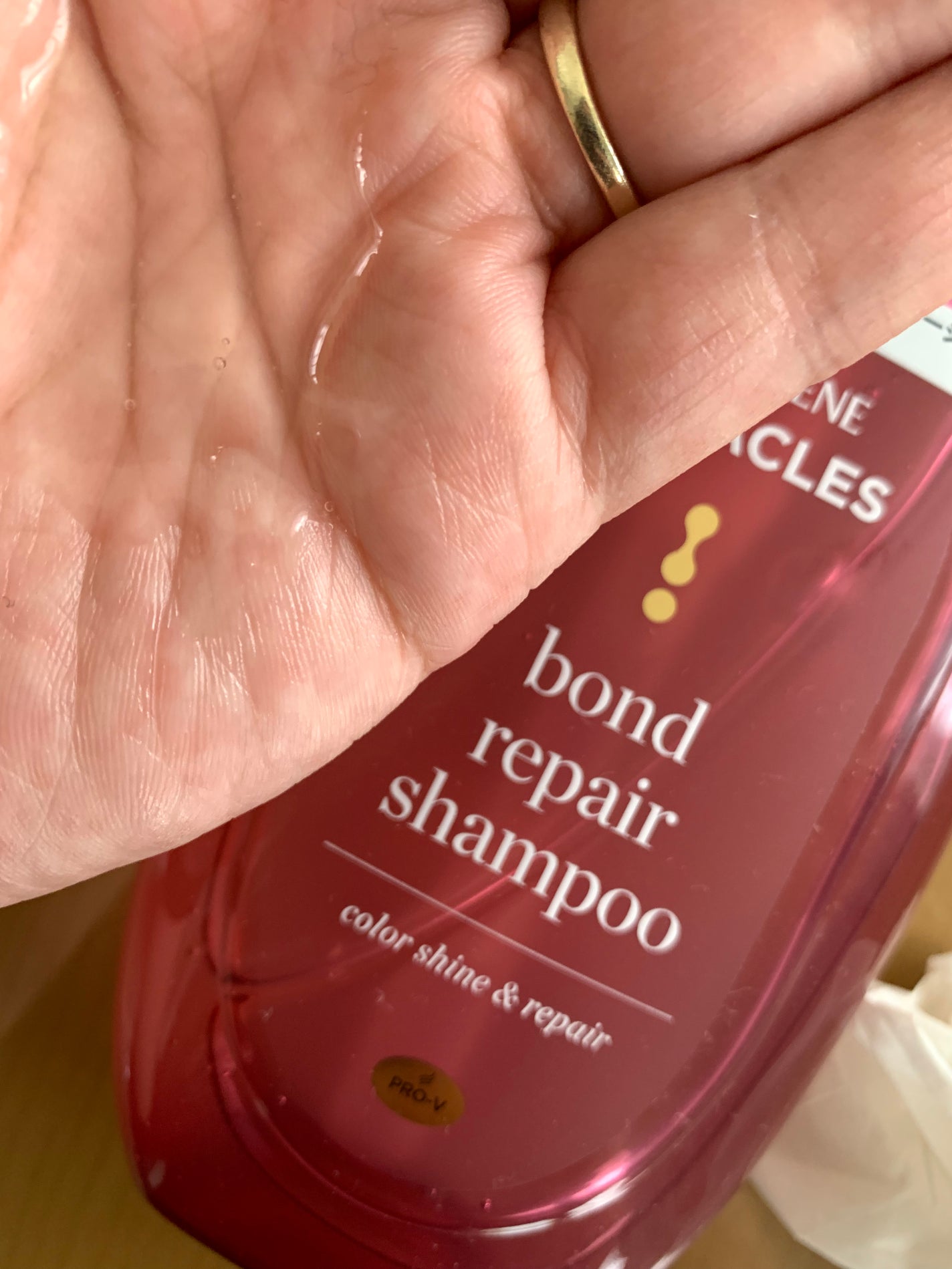 ボンド リペア (カラーシャイン & リペア) シャンプー & トリートメント/パンテーン/市販シャンプーを使ったクチコミ(2枚目)