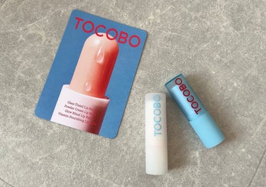 Glass Tinted Lip Balm/TOCOBO/リップケア・リップクリームを使ったクチコミ（1枚目）