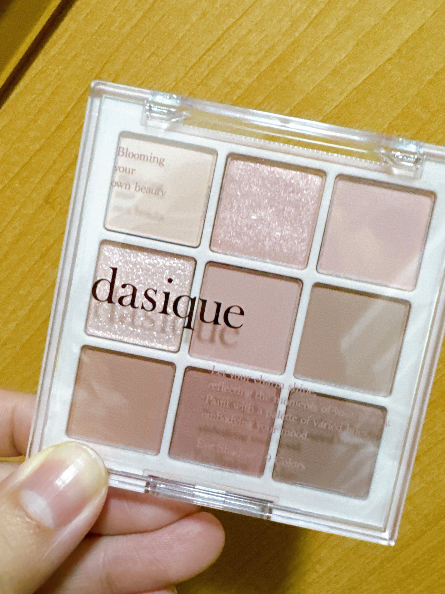 シャドウパレット/dasique/アイシャドウパレットを使ったクチコミ(2枚目)