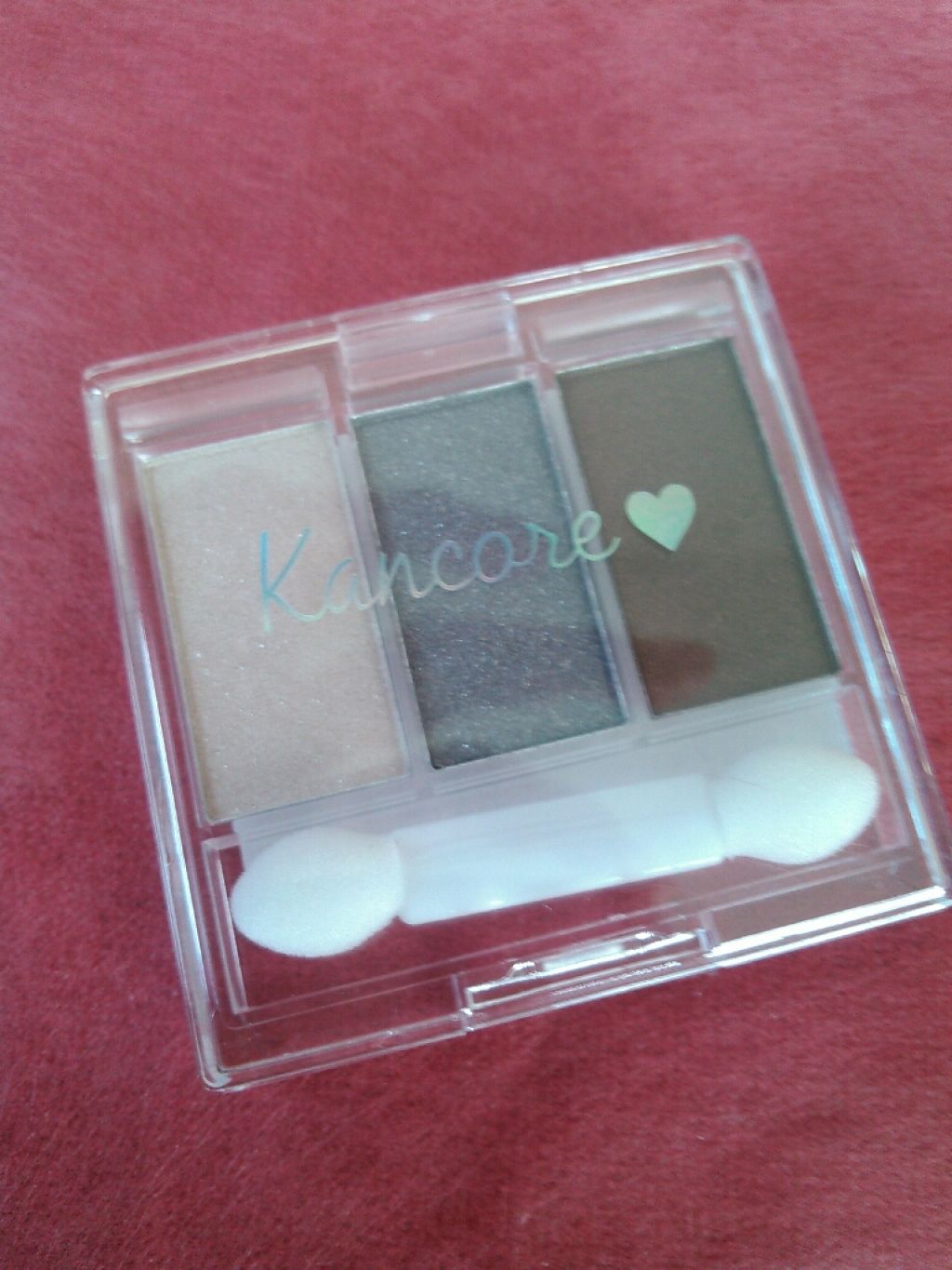 カンコレアイシャドウ/DAISO/アイシャドウパレットを使ったクチコミ（1枚目）